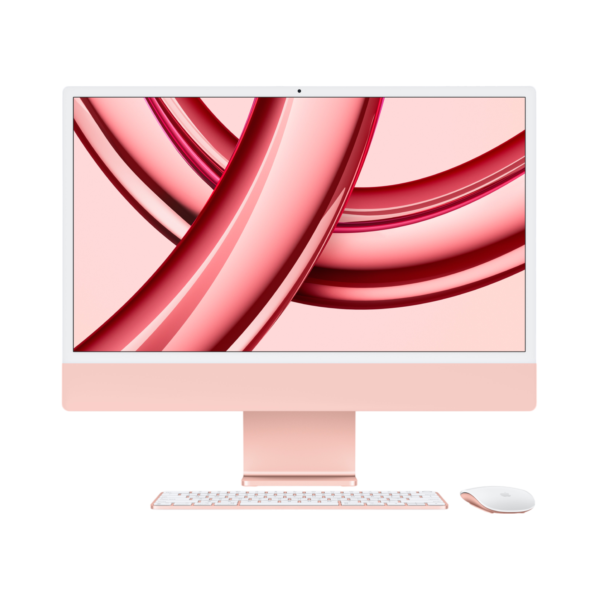 iMac (All In One) 24-inch (2023) MQRU3 - M3 chip 8-Core CPU 10-Core GPU 8GB Unified Memory 512GB SSD Storage, Pink - alAsil